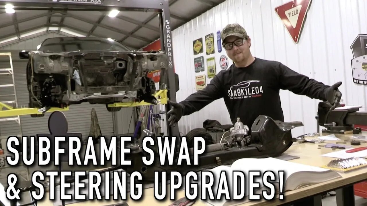 Steering Rack Rebuild & R33 Subframe Install (RB25 Swap Pt.3): 240SX Restomod Ep.27