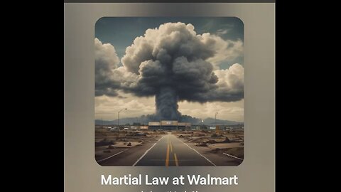 "Martial Law at Walmart Veil of Control"