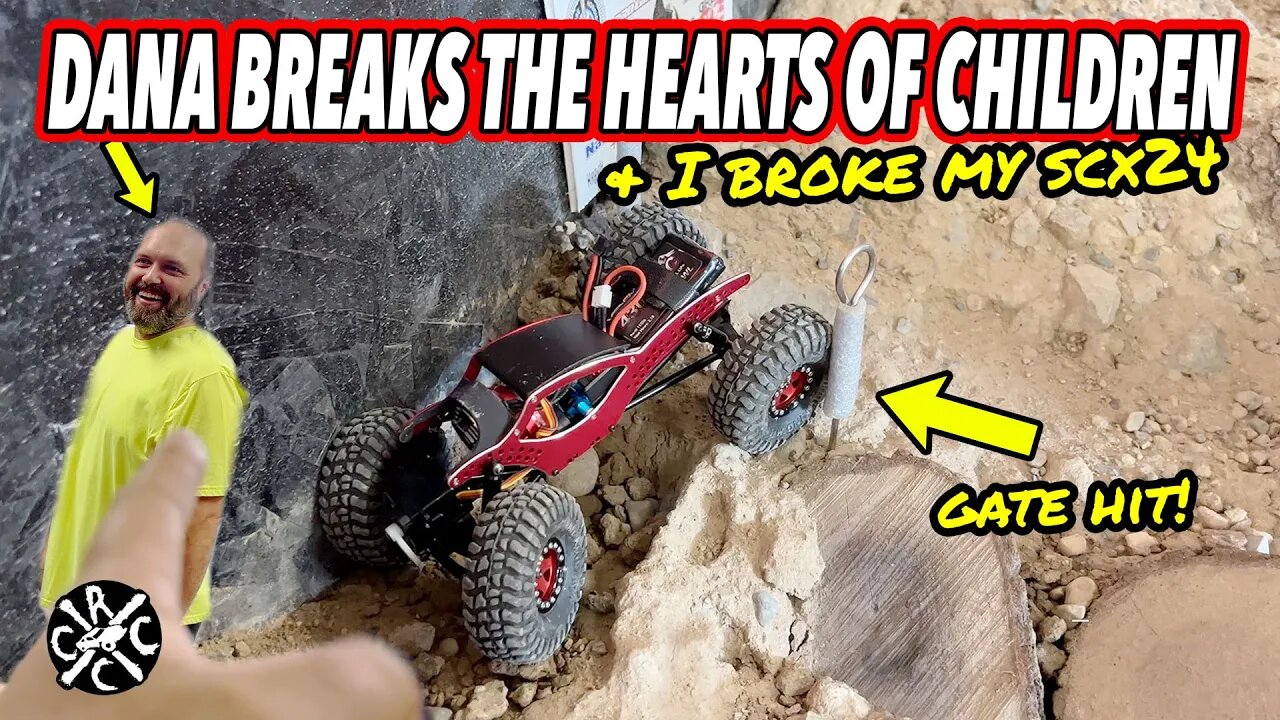 Dana Breaks The Hearts Of Children...and I Break My NEW SCX24 🤦‍♂️