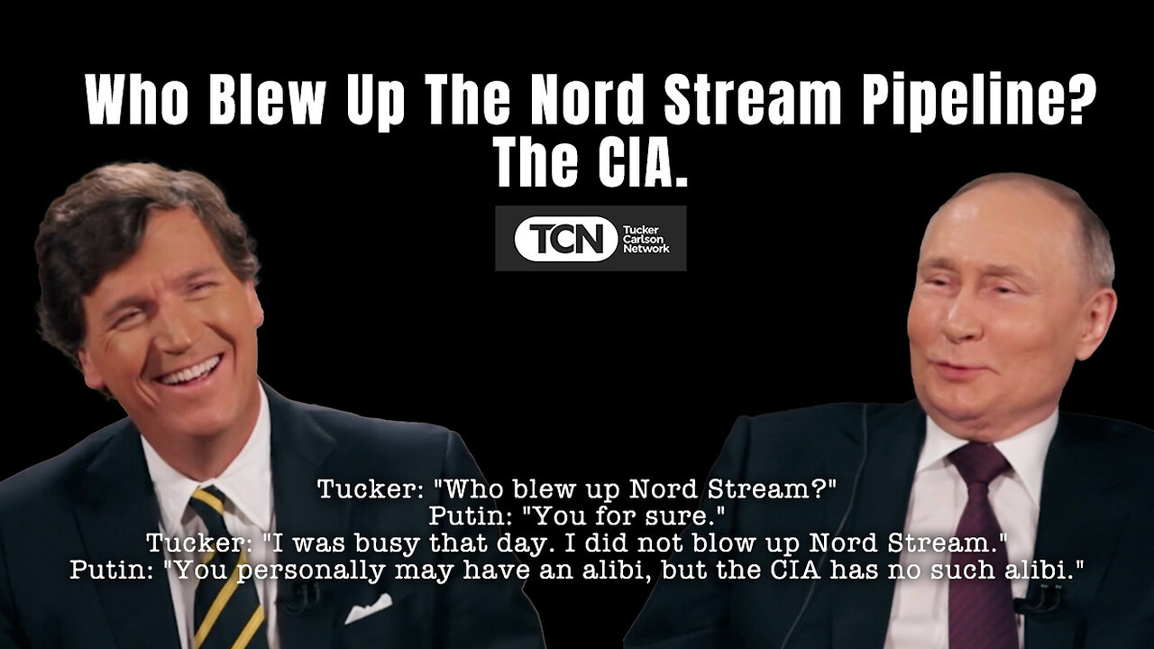 Who Blew Up The Nord Stream Pipeline? The CIA.