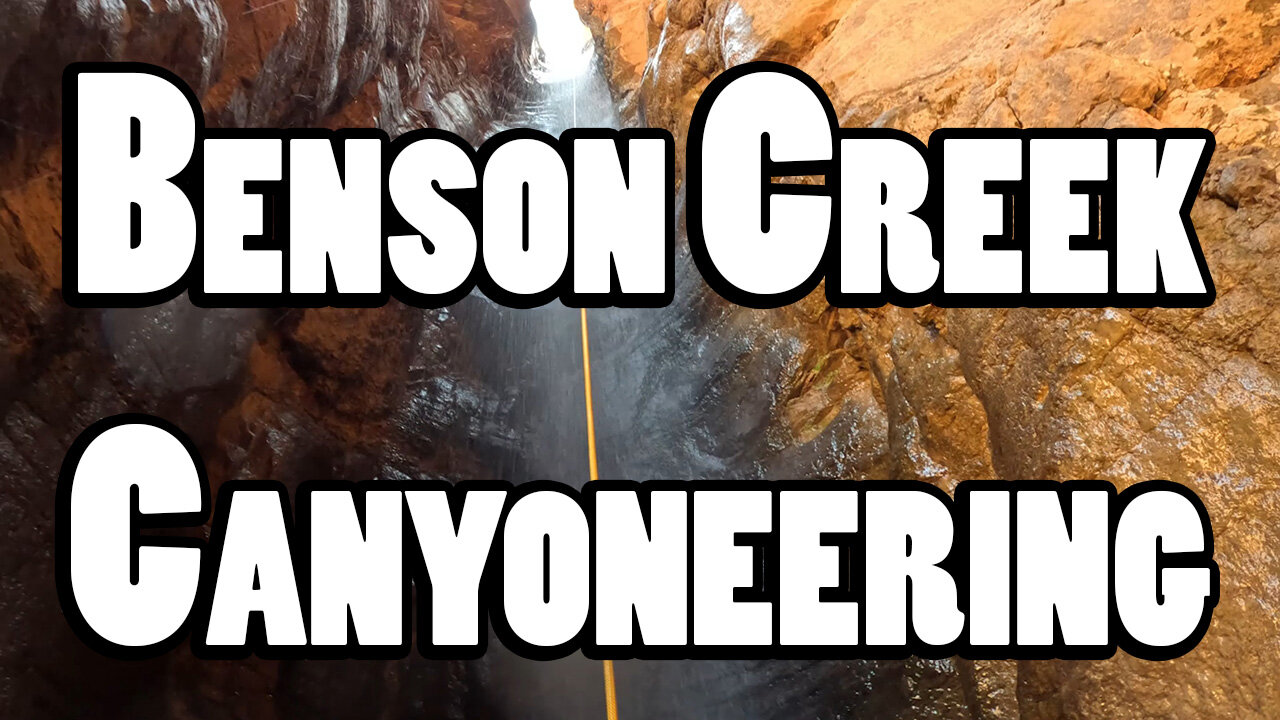 Canyoneering Benson Creek Canyon (Parowan, UT Aug 2024)