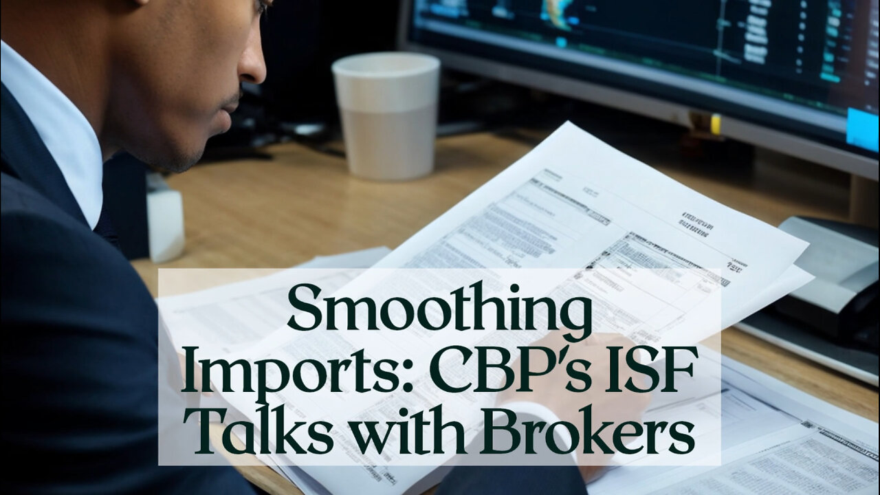 Smooth Sailing: CBP's Effective Communication with Customs Brokers on ISF