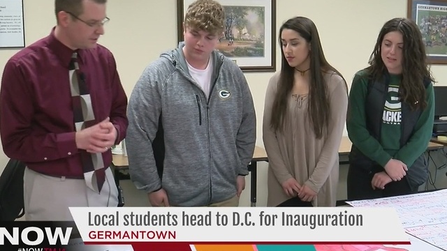 Germantown students prepare for Inauguration trip