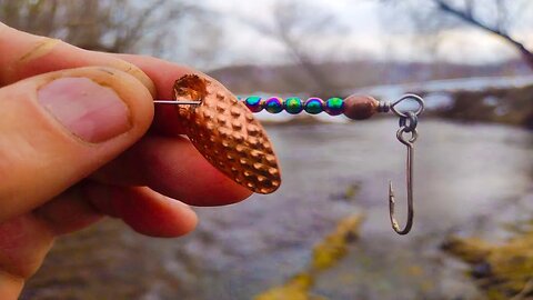 Catching Trout on MICRO Spinners