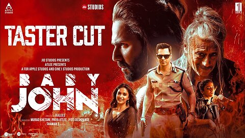 Baby John - Taster Cut | Atlee | Varun Dhawan, Keerthy Suresh, Wamiqa G, Jackie Shroff | 25th Dec