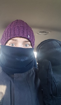 A Young Woman Melts The Icy Heart Of Her Car With Her Brilliant Attitude