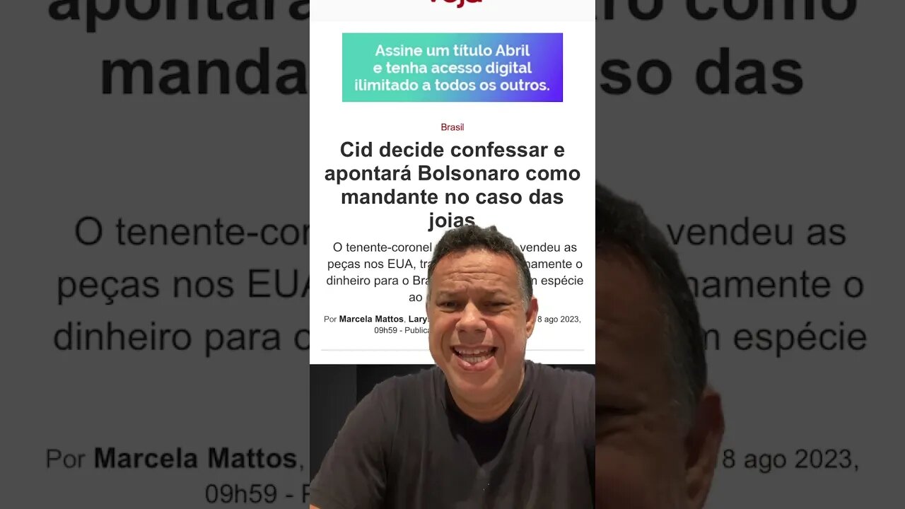 Cid decide confessar e apontará Bolsonaro como mandante no caso das joias #shortsvideo