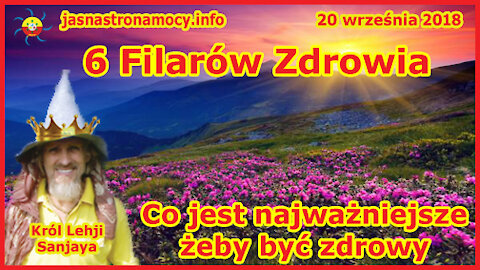 6 Filarów Zdrowia - Co jest najważniejsze żeby być zdrowy