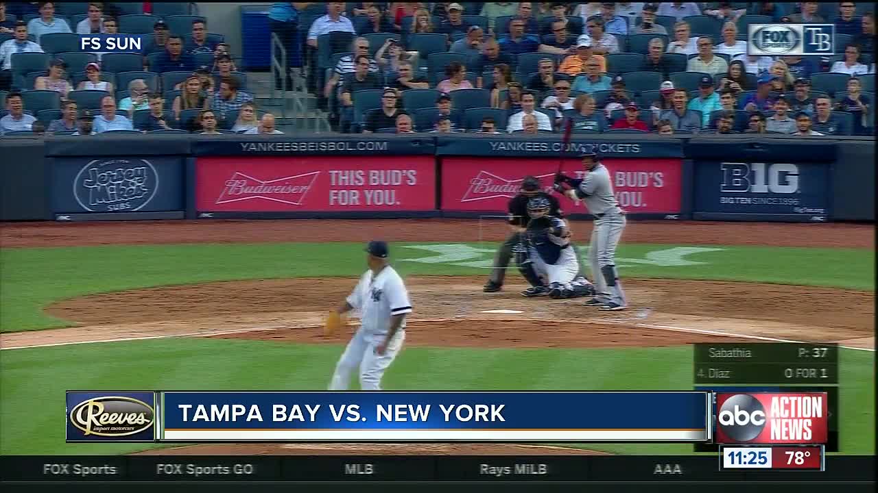 Aaron Judge and Didi Gregorius home runs lift Yankees over Rays after CC Sabathia starts fracas