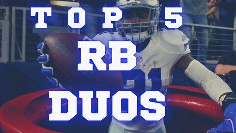 TOP 5 RB DUOS IN FOOTBALL