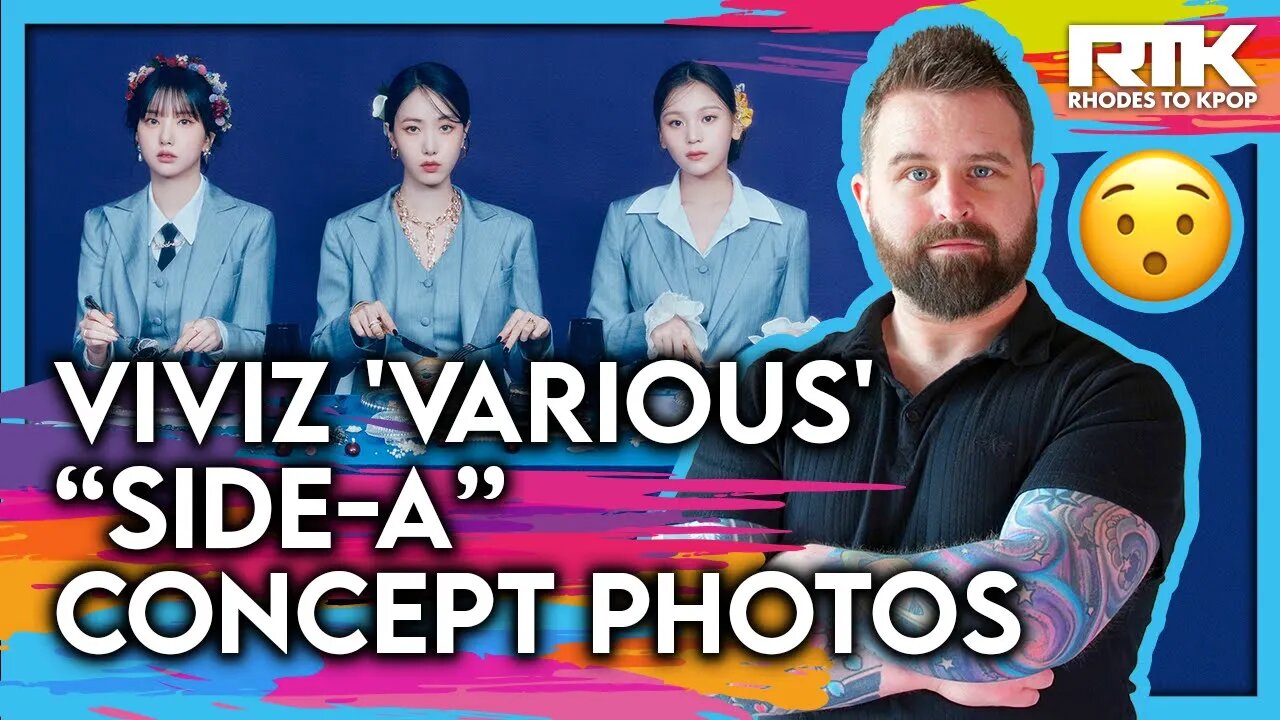 VIVIZ (비비지) - 'VarioUS' "Side-A" Concept Photos (Reaction)