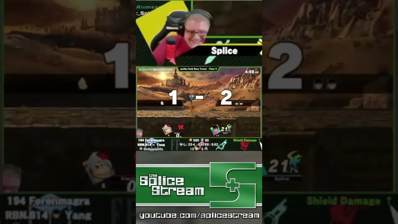 DK Spin Backfires ft. Staples from Amiibo Fight Club