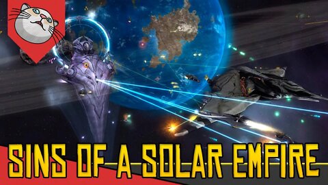 O MELHOR RTS Espacial com Toque de 4x - Sins of a Solar Empire [Gameplay Português PT-BR]