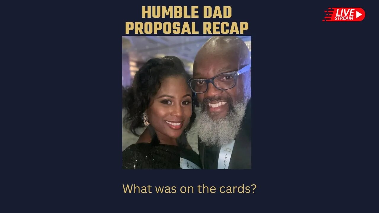 How I Propose to My Lady part 2 - What was on the cards?