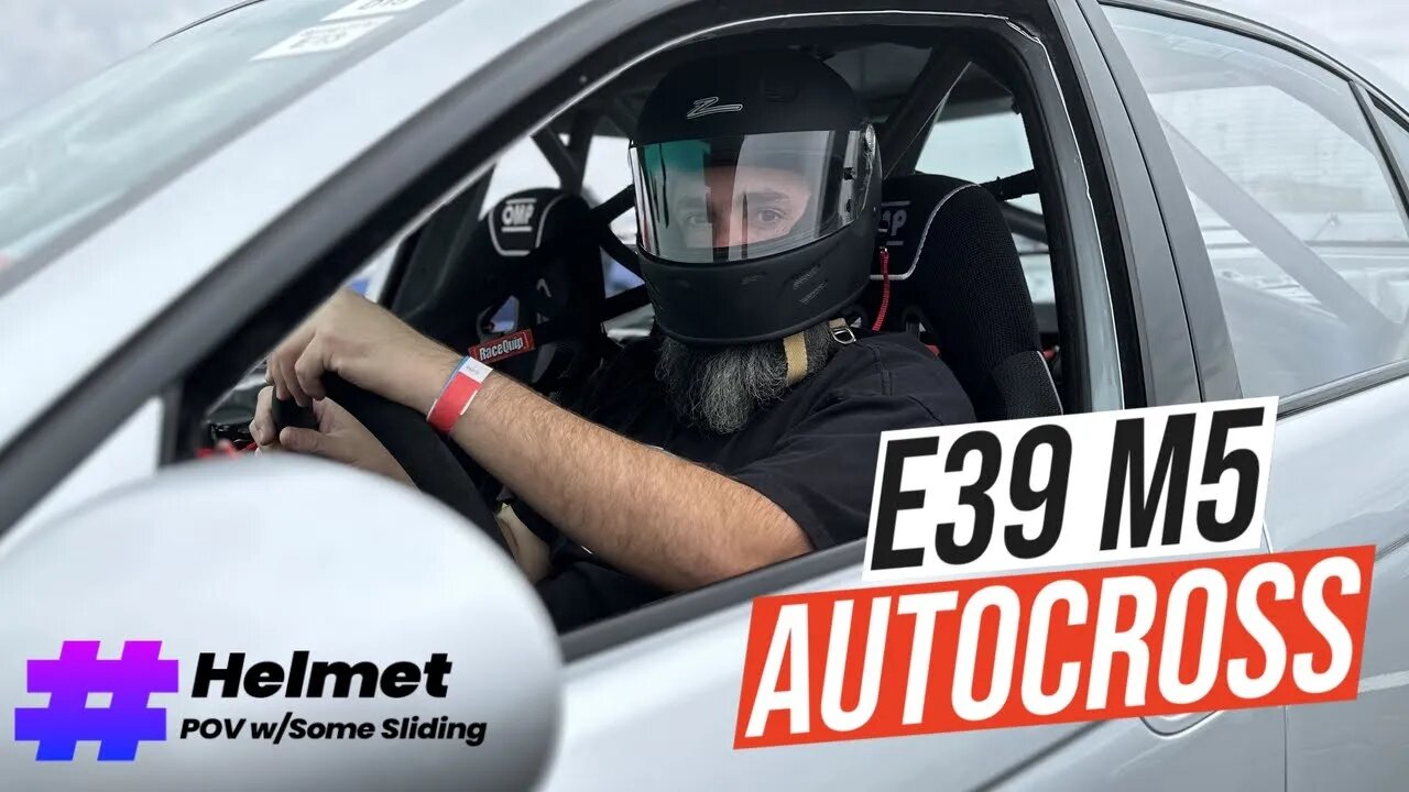 E39 M5 | Helmet POV Autocross