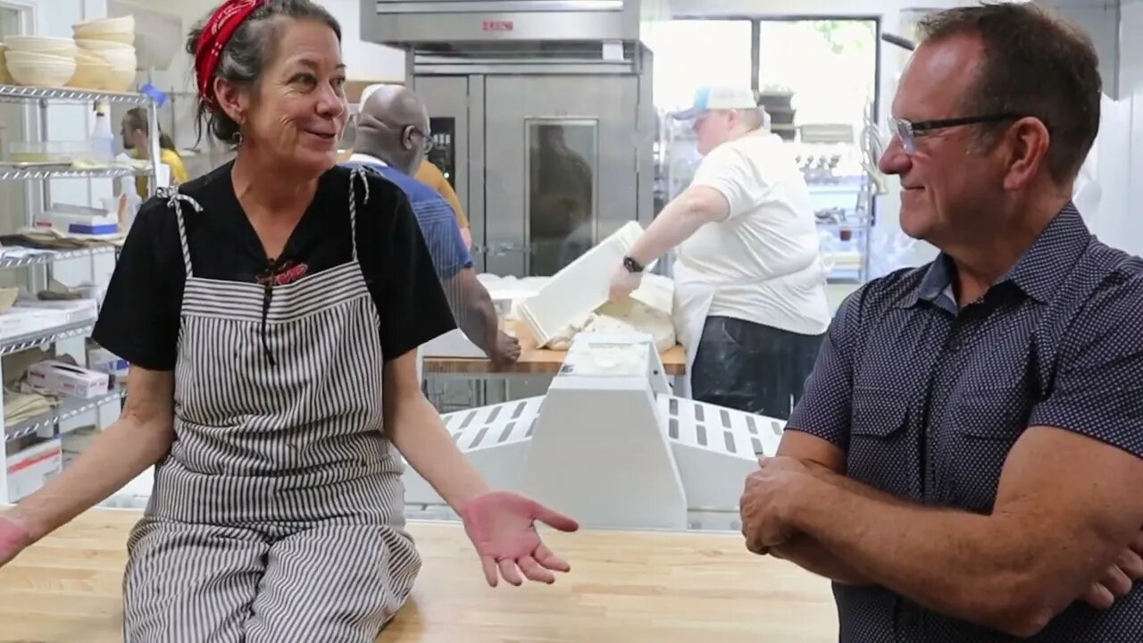 Interview with Martha Foose at Loblolly Bakery!