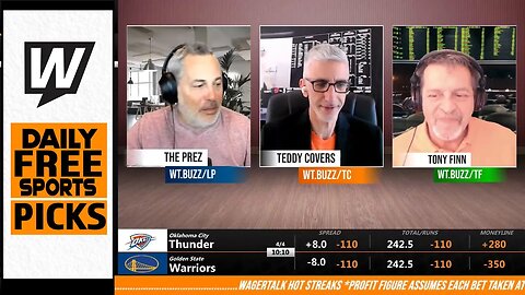 Free Sports Picks | WagerTalk Today | MLB Predictions Today | The Masters | NBA Picks | Apr 4