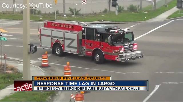 Largo Fire: Calls to jail tying up 911 resources