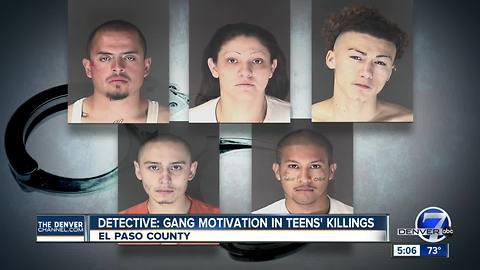 Detective: Gang feud motivated Colorado teenagers' killings