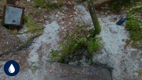 Brinku spring, Vaidavas lake, Latvia