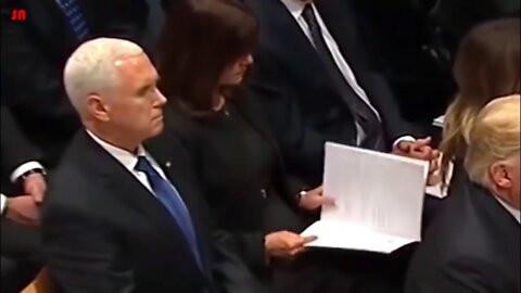 The 7 seconds You should of realized Mike Pence was a Judas in our Midst from the very beginning