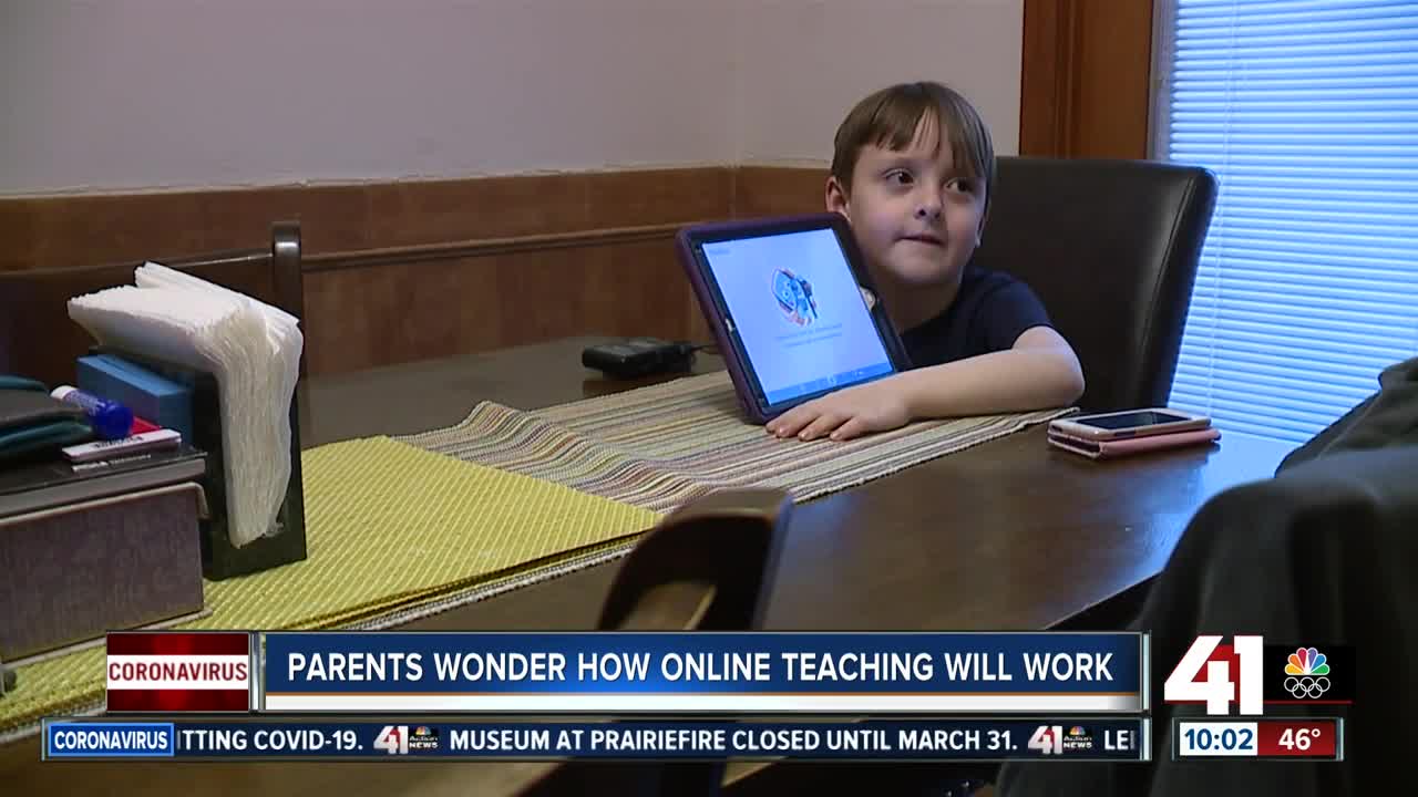 Parents wonder how online teaching will work