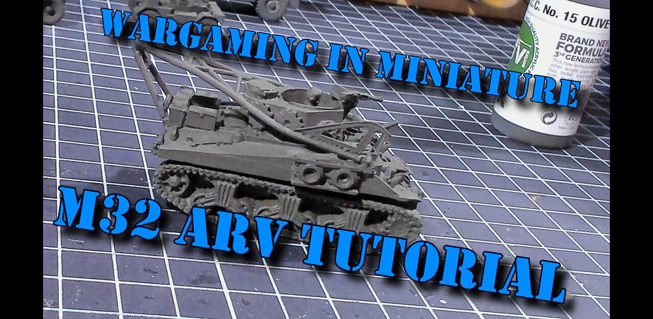 Wargaming in Miniature ☺ Building an Old Glory M32 ARV