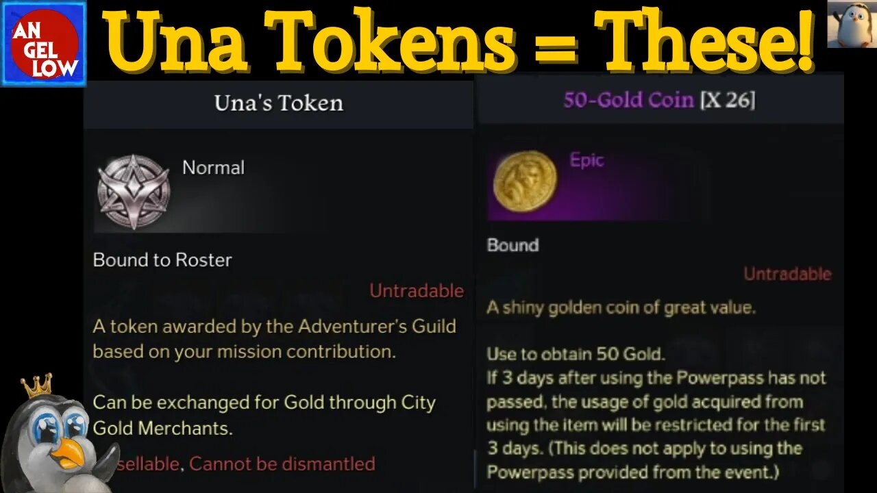 Lost Ark's 50-Gold Coin?!? The New Gold Acquisition through Una Tokens!