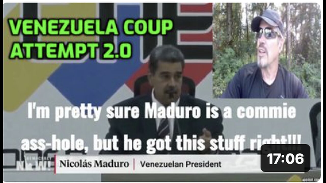 VENEZUELA'S SUICIDE PUPPET JUST BLEW UP!!! COUP ATTEMPT IN PROGRESS