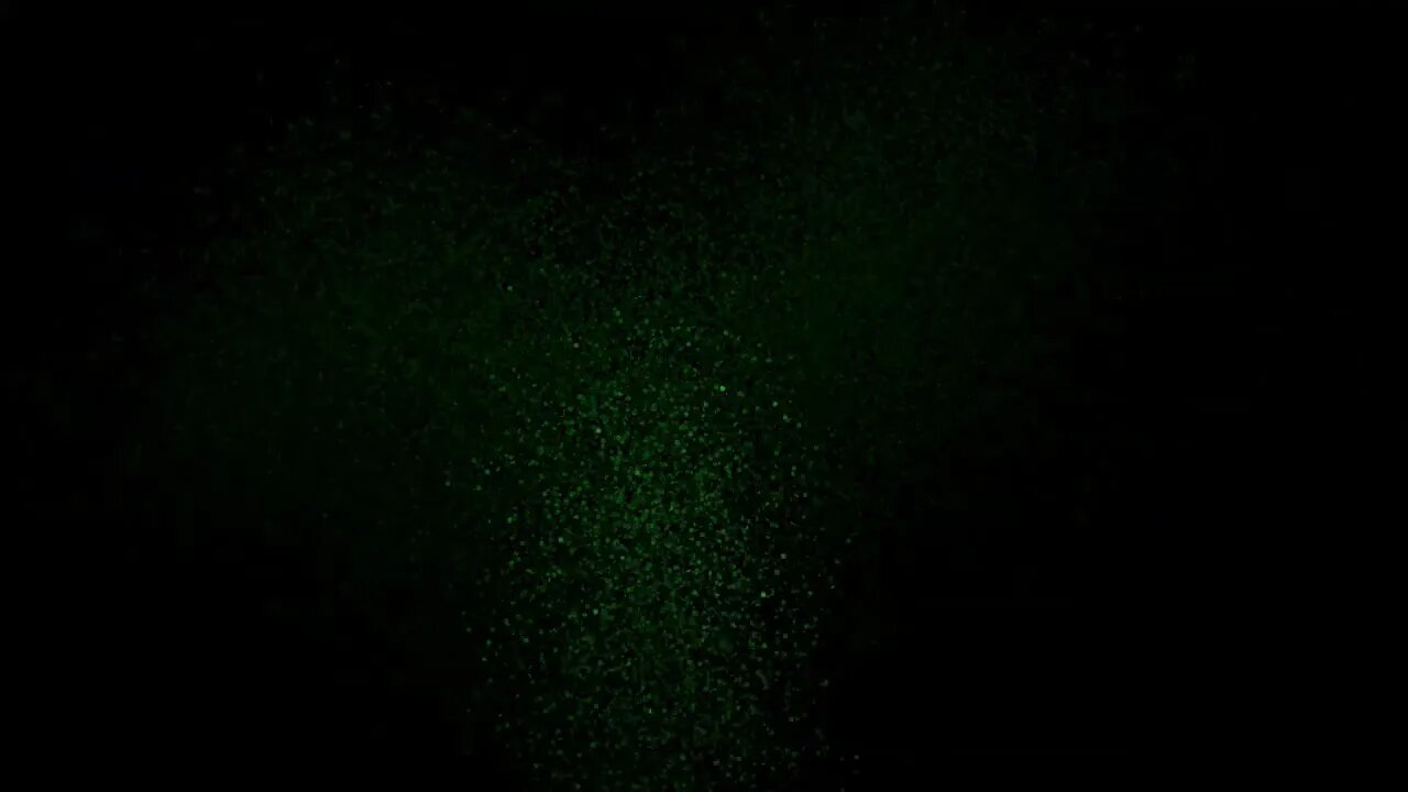 Green Glitter Animation Wallpaper