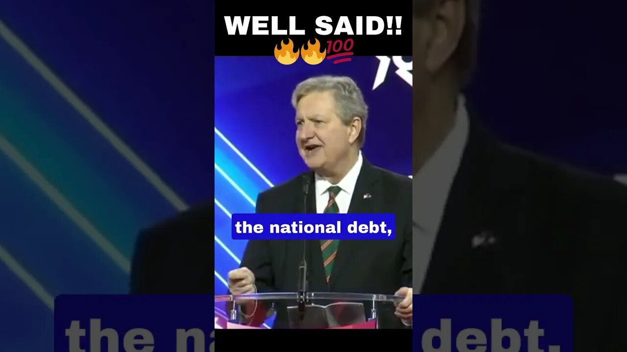 Sen. John Kennedy OBLITERATES Joe Biden 😂😂🔥💯