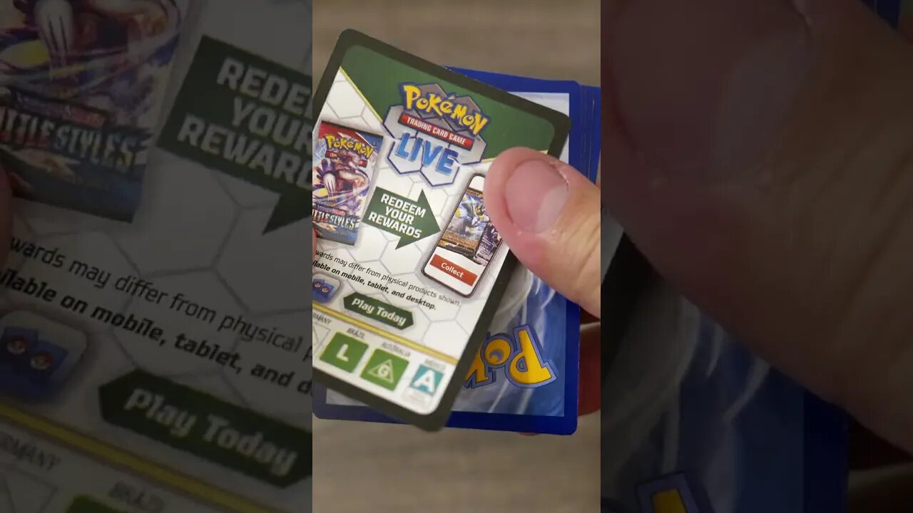 #SHORTS Unboxing a Random Pack of Pokemon Cards 304