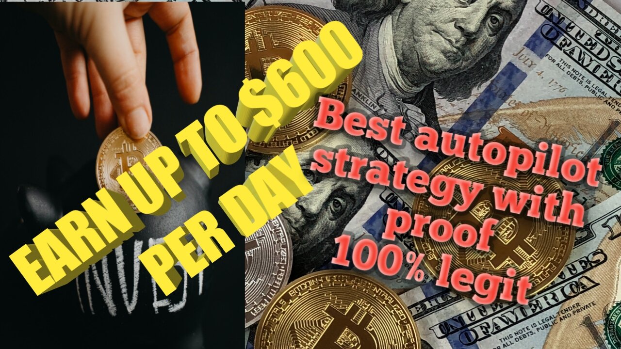 Earn up to $600 while you sleep.best autopilot strategy's with proof