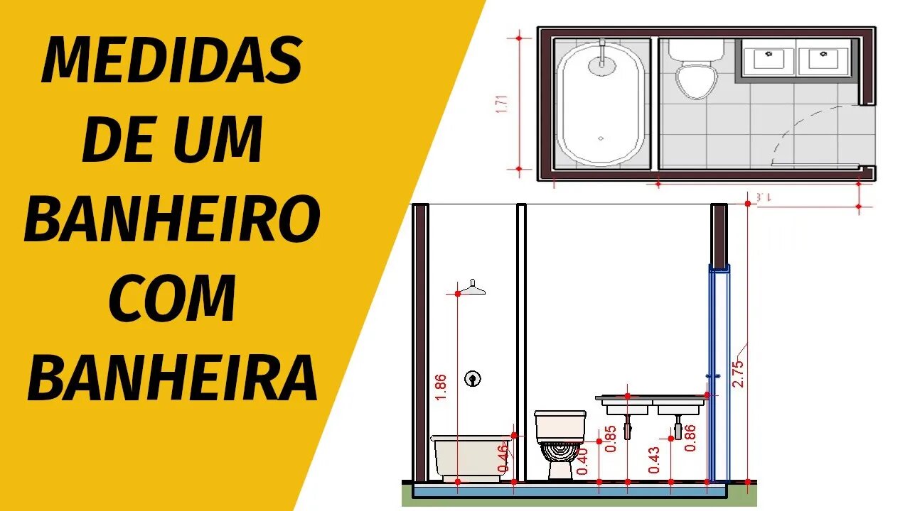 Altura da pia do banheiro projeto gratis