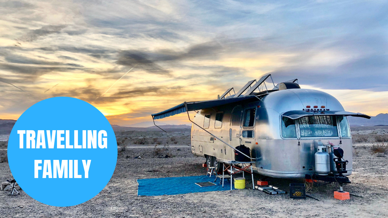 Couple and their kids have travelled more than 100,000 miles in a trailer on three-year US roadtrip