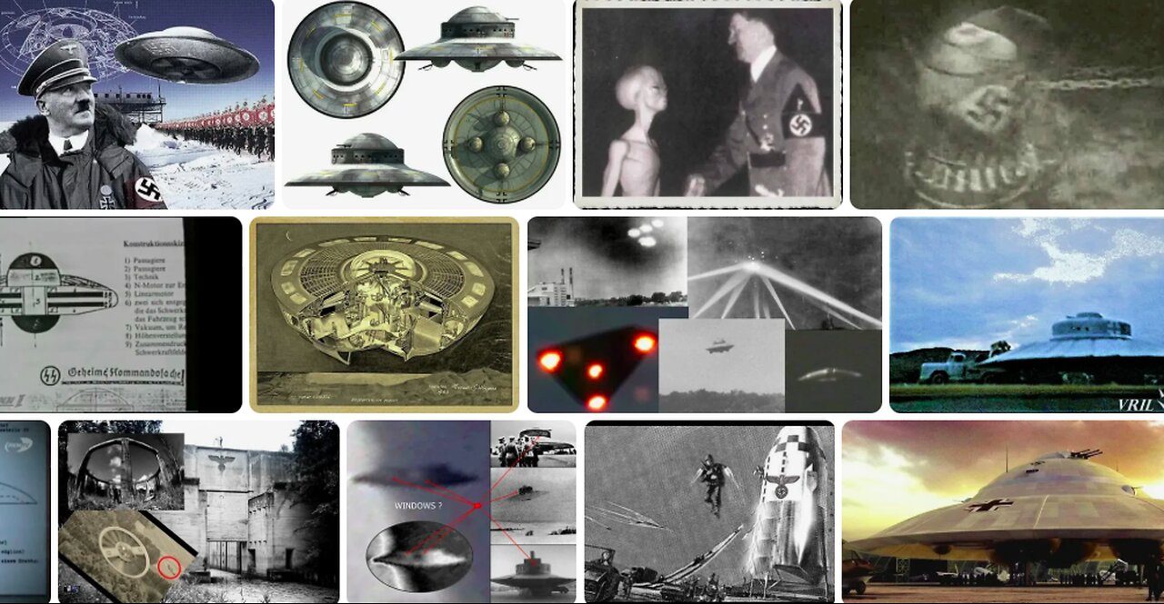 NACHTWAFFEN, FLYING SAUCERS, Third Reich Aliens, Nazi UFO Base 211 In Antarctica Operation