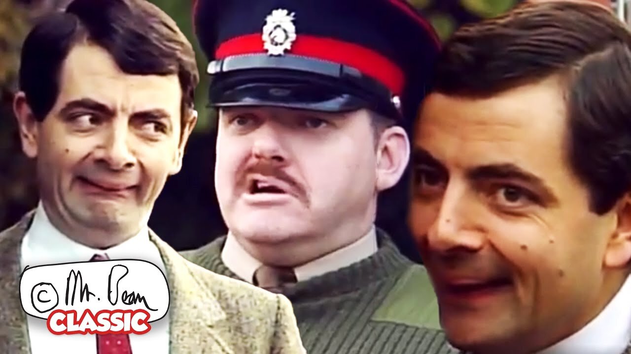 Mr Bean and Army-Funny Clip