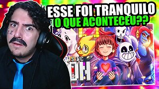 PASTOR REACT Determinação | Undertale (Pacifista)| Papyrus Da Batata