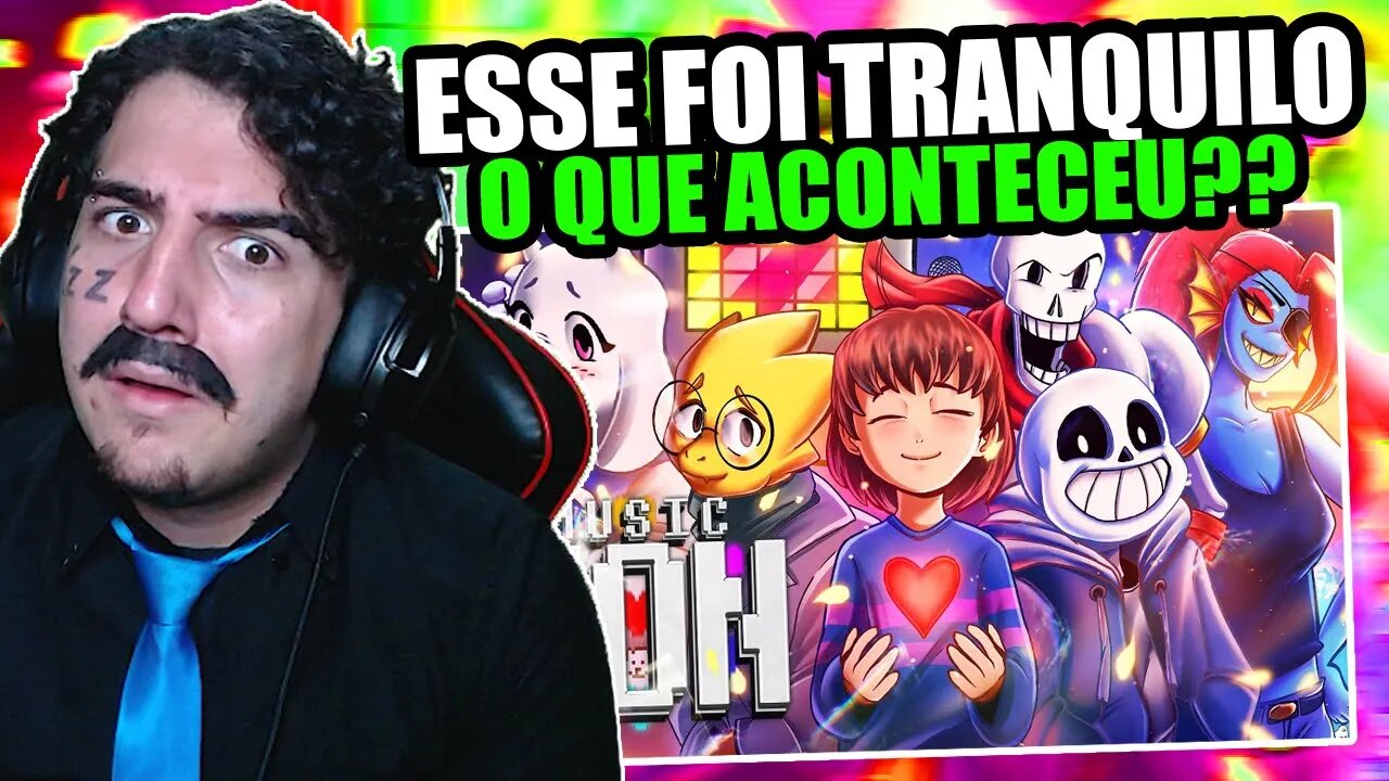 PASTOR REACT Determinação | Undertale (Pacifista)| Papyrus Da Batata