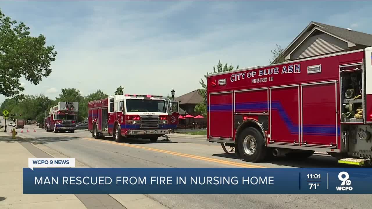 Blue Ash Firefighters save man from nursing home frie