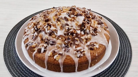 Carrot cake recipe from Spain