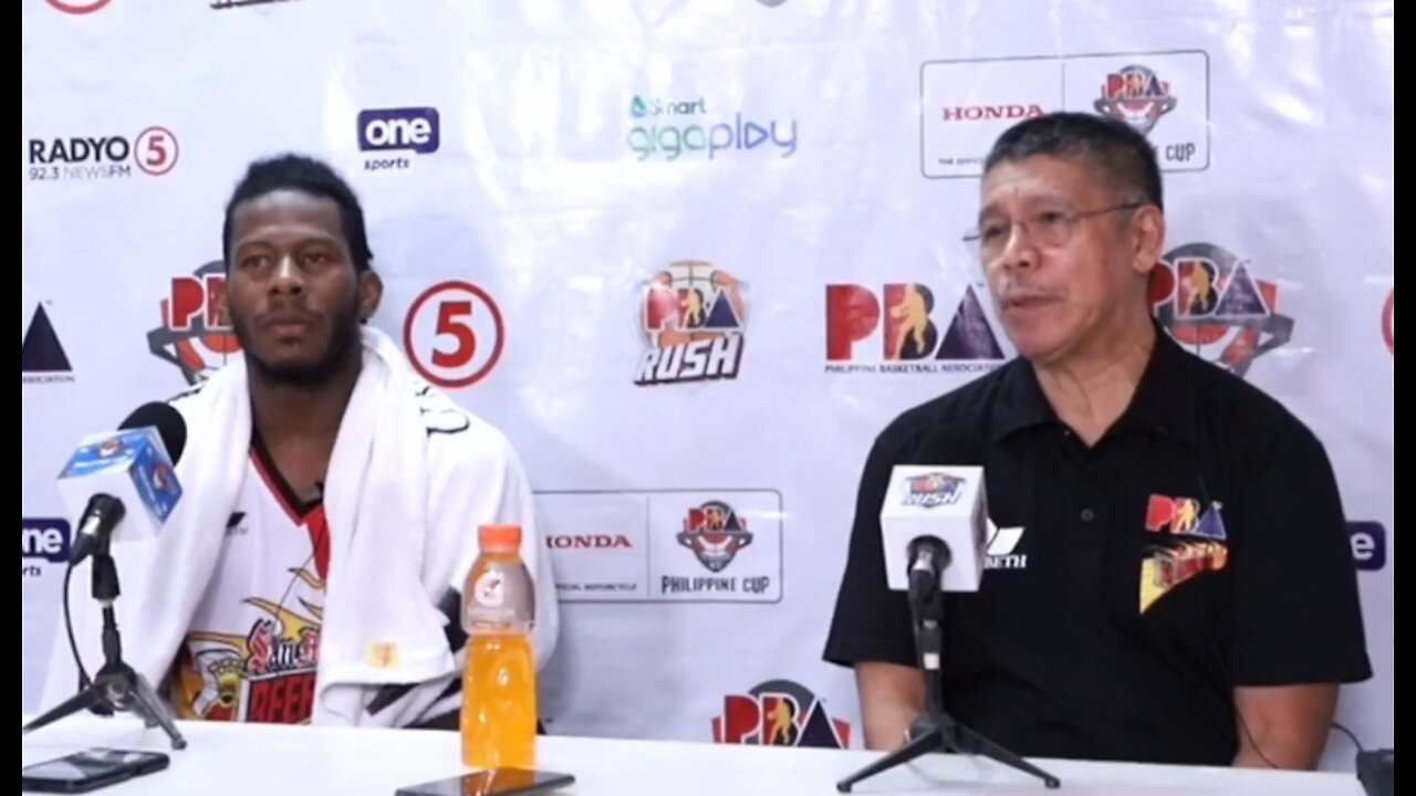Interview with Coach Leo Austria and Best Player CJ Perez [June 26, 2022]