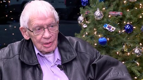 83-year-old man gets car after walking to polls on election day