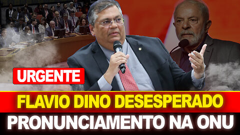 URGENTE !! FLAVIO DINO FAZ DECLARAÇÃO BOMBA !! LULA MASSACRAD0 NA ONU !!