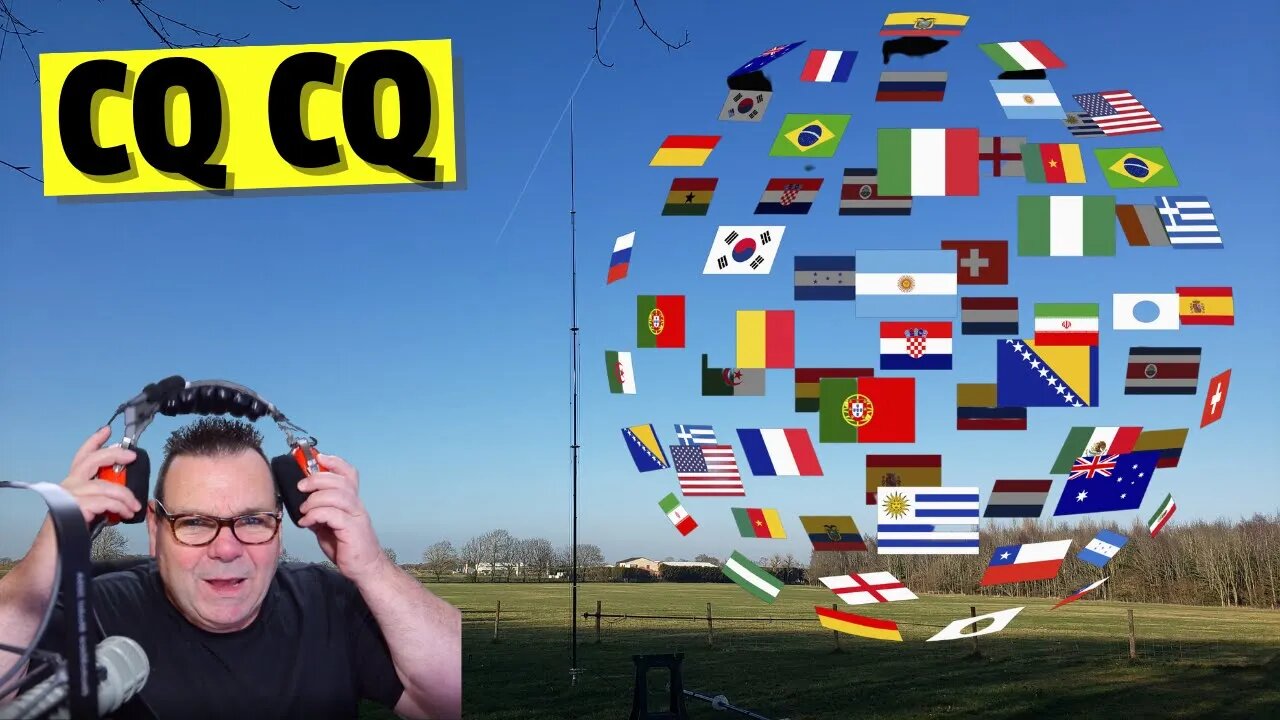 CQ CQ on my Ham Radio - Who Is There?