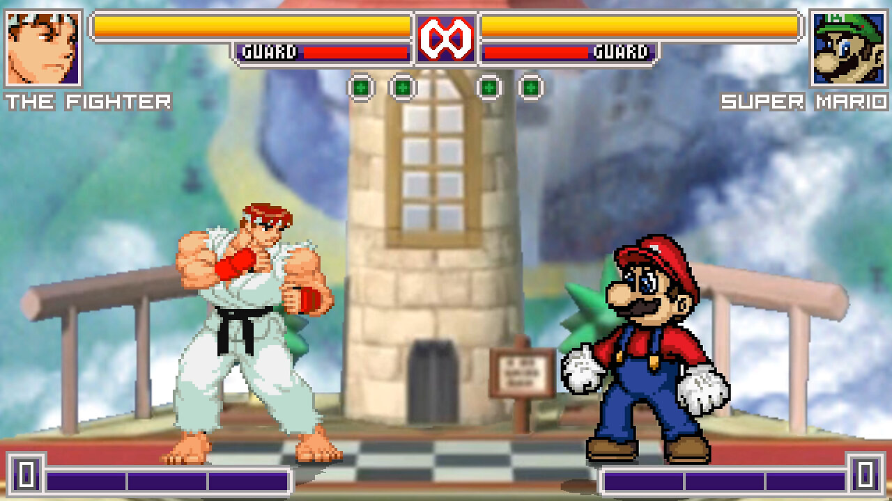 MUGEN - The Fighter vs. Super Mario - Download