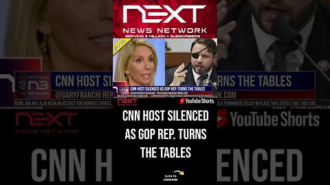 CNN Host SILENCED as GOP Rep. Turns the Tables #shorts