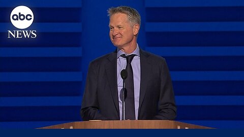 FULL SPEECH: NBA coach Steve Kerr greeted with applause at DNC