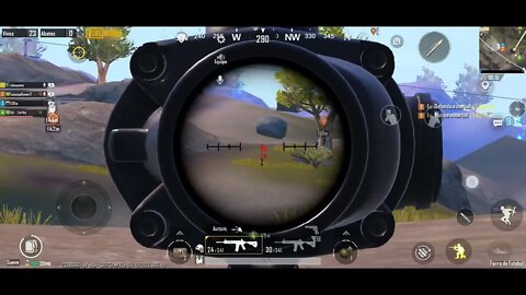 Várias plays em sequência Jogando PUBG Mobile. Vídeos sem cortes. (3)