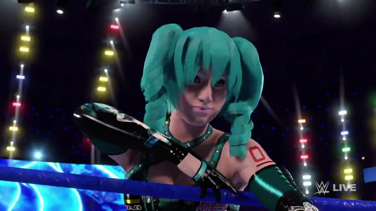 WWE2K22: ALT Hatsune Miku Full Entrance